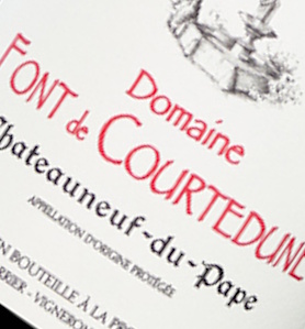 Font de Courtedune Chateauneuf