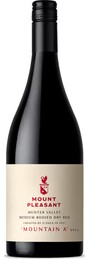 Mount Pleasant Mountain A Medium Bodied Dry Red Shiraz 2018