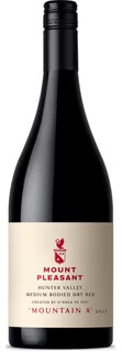 Mount Pleasant Mountain A Medium Bodied Dry Red Shiraz 2018